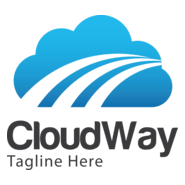 Cloud way Logo PNG Vector