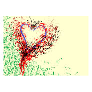 colorful grunge heart valentine Logo PNG Vector
