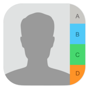 Contacts IOS Logo PNG Vector