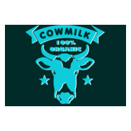 cow milk organic Logo PNG Vector