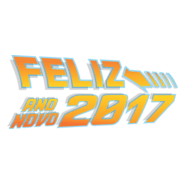 De Volta Para o Futuro Ano Novo 2017 Logo PNG Vector