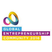 Global Entrepreneurship Community 2016 Logo PNG Vector