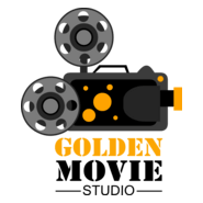 golden movie studio Logo PNG Vector