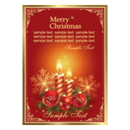 gorgeous christmas Logo PNG Vector