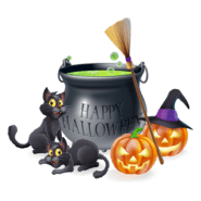 happy halloween Logo PNG Vector