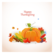 happy thanksgiving Logo PNG Vector