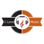 i love music Logo PNG Vector