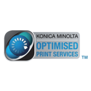 Konica Minolta Optimised Print Services Logo PNG Vector