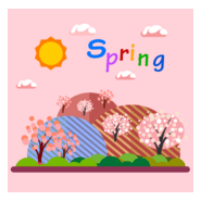 natural spring Logo PNG Vector