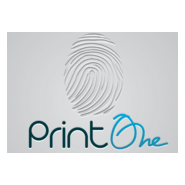 Print One Logo PNG Vector