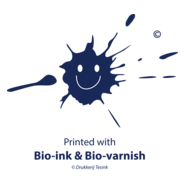 Printed with Bio-ink & Bio-varnish Logo PNG Vector
