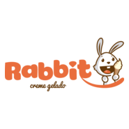 Rabbit Creme Gelado Logo PNG Vector