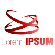 ribbons circle company Logo PNG Vector