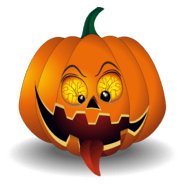 scary pumpkin Logo PNG Vector