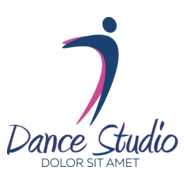 Set of dance studio Logo PNG Vector