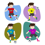soccer player Logo PNG Vector