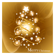 star christmas tree Logo PNG Vector