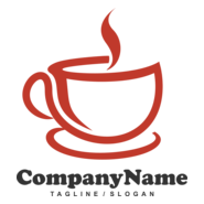 Tea red design Logo PNG Vector