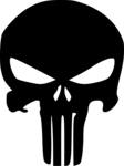 The Punisher Logo PNG Vector