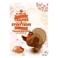 turkey bird sticker thanksgiving poster Logo PNG Vector