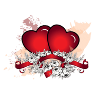 valentine love you card Logo PNG Vector
