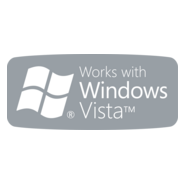 Works with Windows Vista Logo PNG Vector