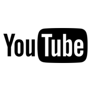 YouTube (black) Logo PNG Vector
