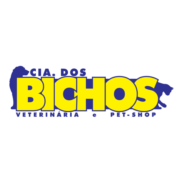 Cia dos Bichos Veterinaria e Pet-Shop Logo PNG Vector