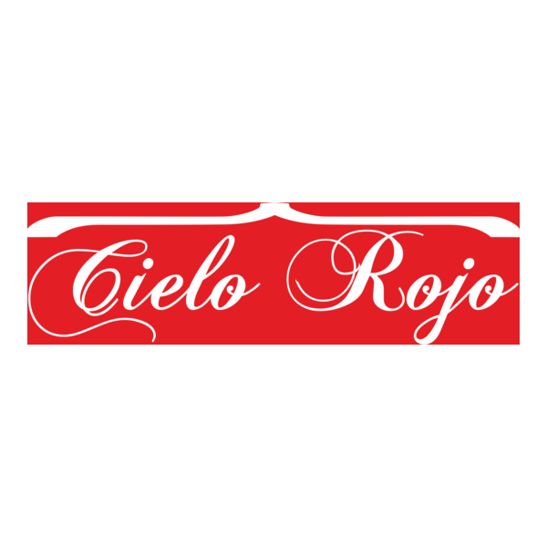 Cielo Rojo Restaurante Logo PNG Vector