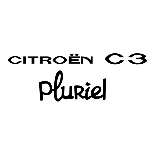 Citroen C3 Pluriel Logo PNG Vector