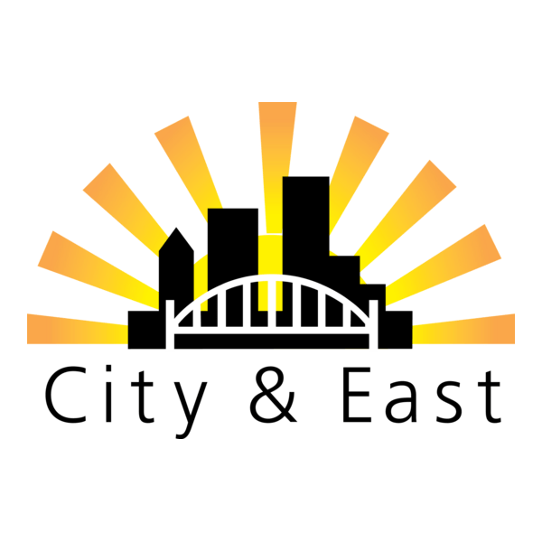 City and East Real Estate Logo PNG Vector