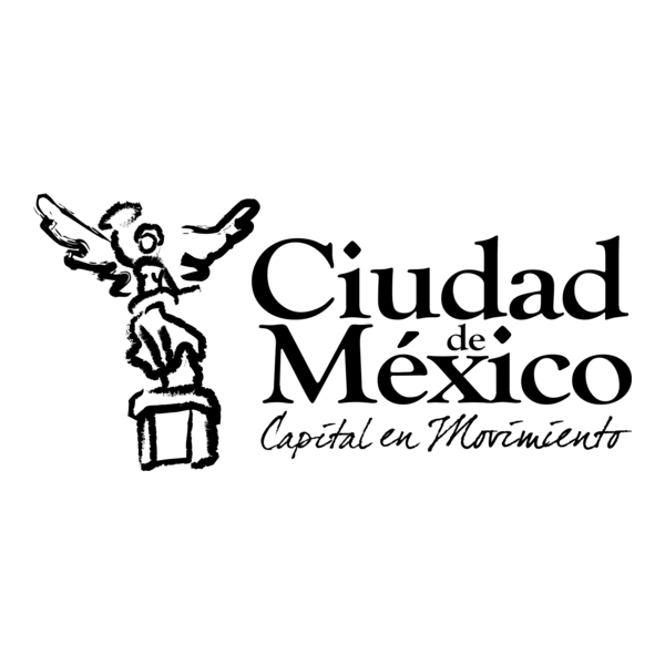 Ciudad de Mexico Capital en Movimiento Logo PNG Vector