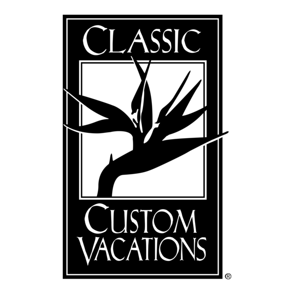 Classic Custom Vacations Logo PNG Vector
