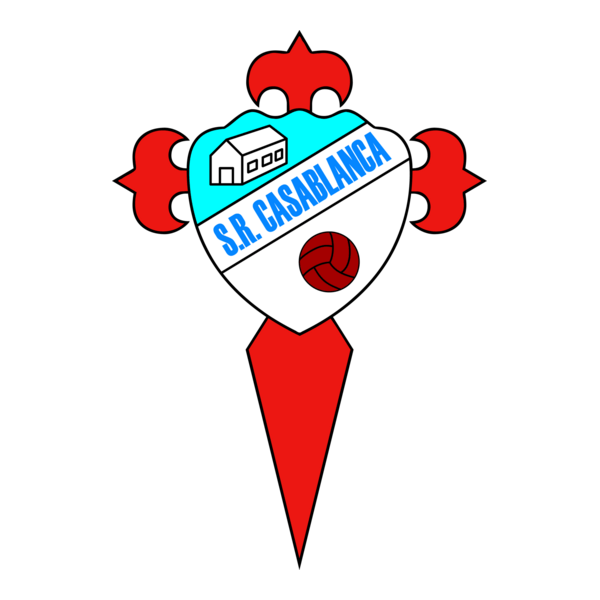 Club de Futbol San Roque Casablanca Logo PNG Vector