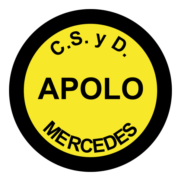 Club Social y Deportivo Apolo de Mercedes Logo PNG Vector