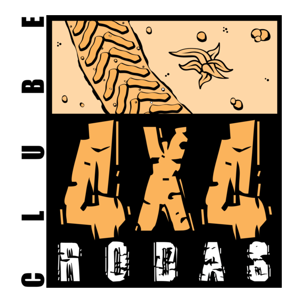 Clube 4x4 Rodas Logo PNG Vector