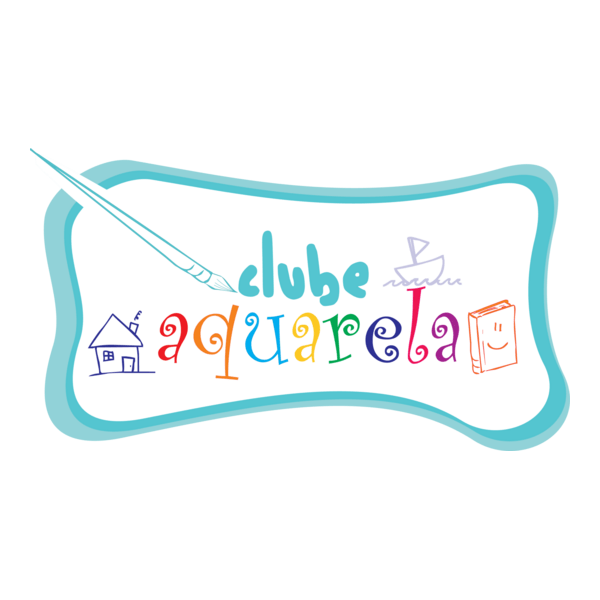 Clube Aquarela Logo PNG Vector