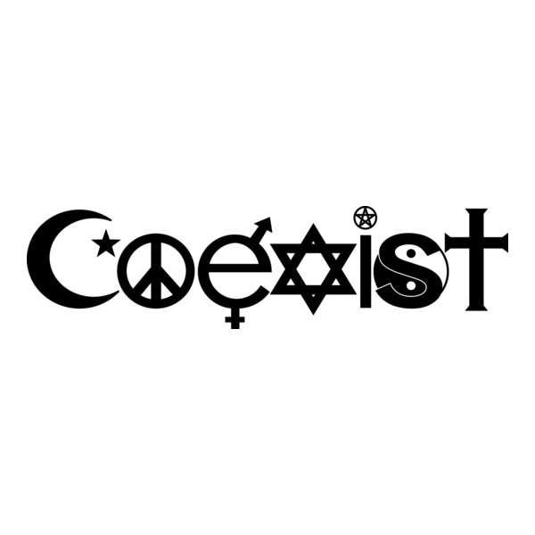 Coexist Logo PNG Vector