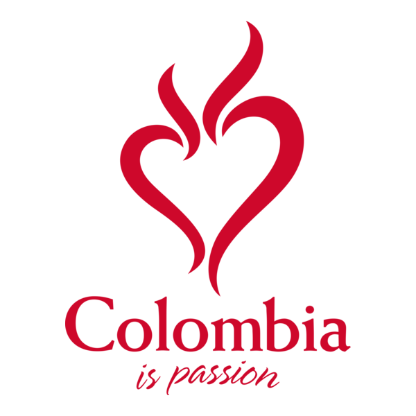 colombia es pasion _rojo Logo PNG Vector