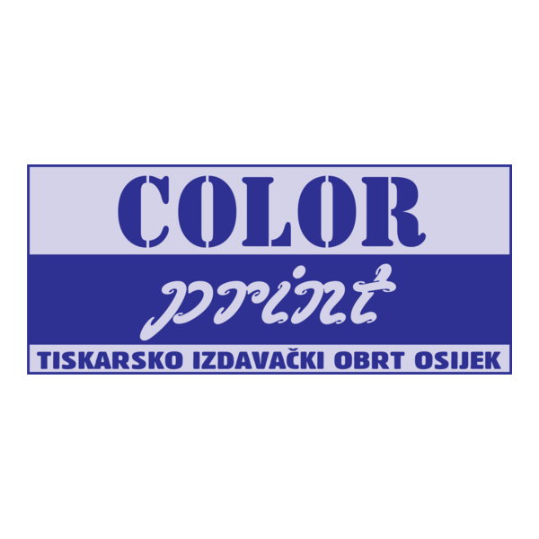 COLOR Print Logo PNG Vector