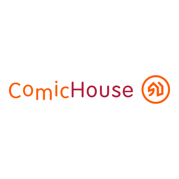 Comic House Logo PNG Vector