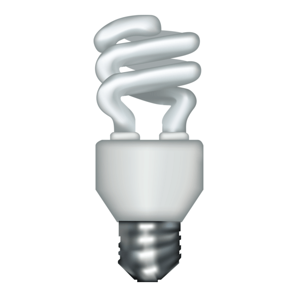 compact fluorescent lightbulb Logo PNG Vector