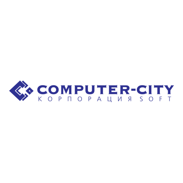Computer City Logo PNG Vector