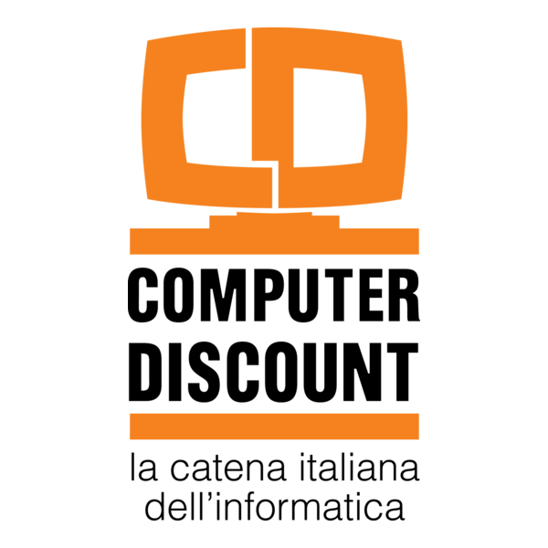 Computer Discount Logo PNG Vector