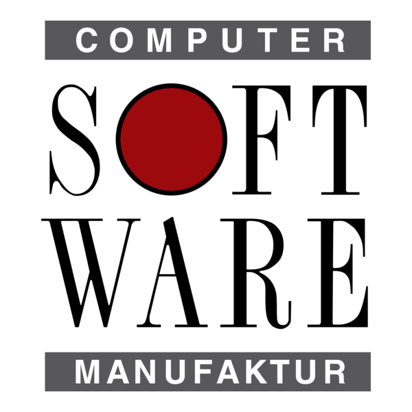 Computer Software Manufaktur Logo PNG Vector