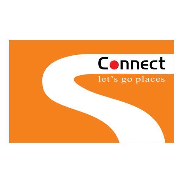 Connect tourrs & Travels Logo PNG Vector