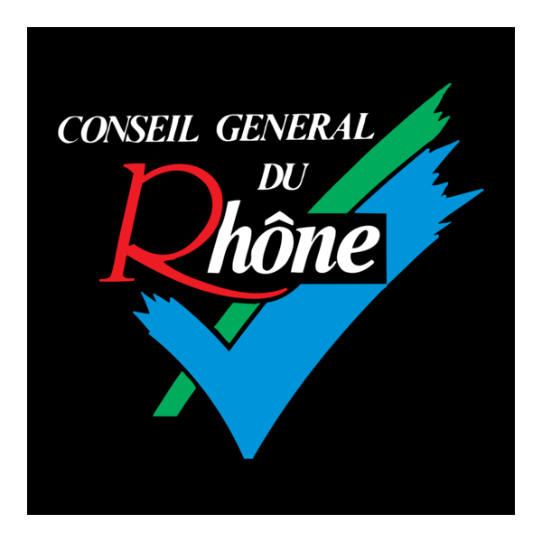 Conseil General du Rhone Logo PNG Vector