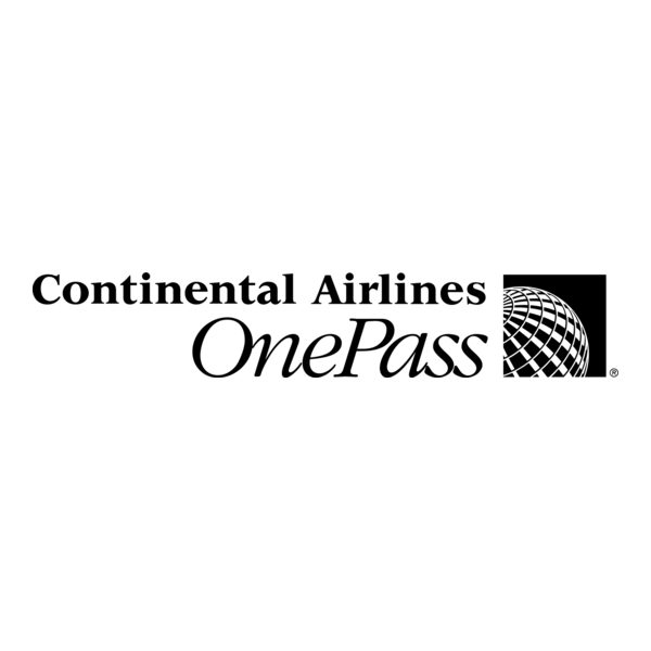Continental Airlines OnePass Logo PNG Vector