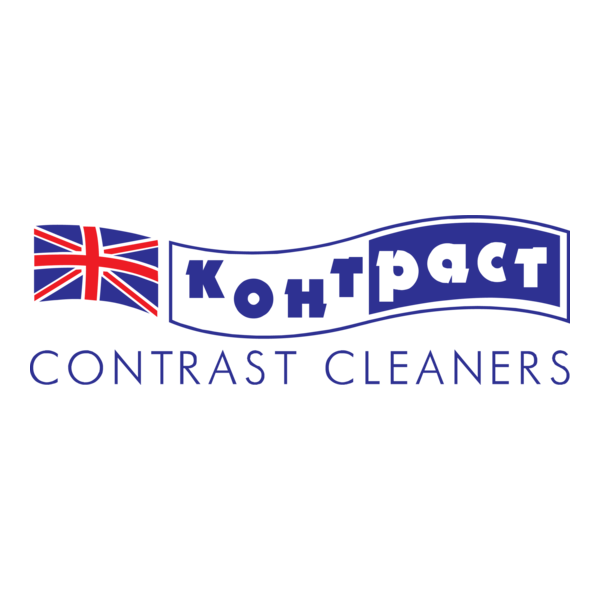 Contrast Cleaners Logo PNG Vector