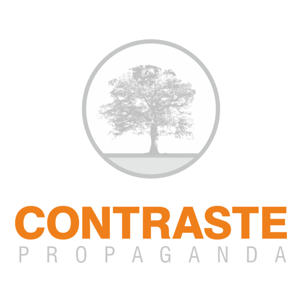 Contraste Propaganda Logo PNG Vector